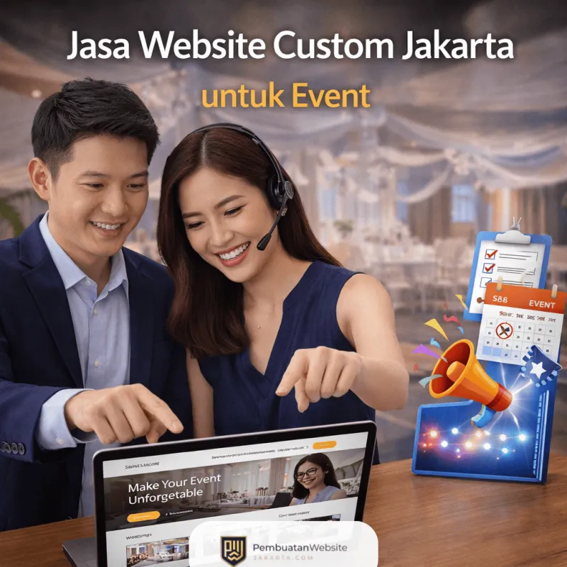Jasa Website Custom Jakarta untuk Event